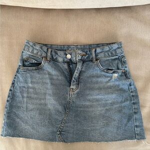 Wild Fable Classic Blue Mini Skirt